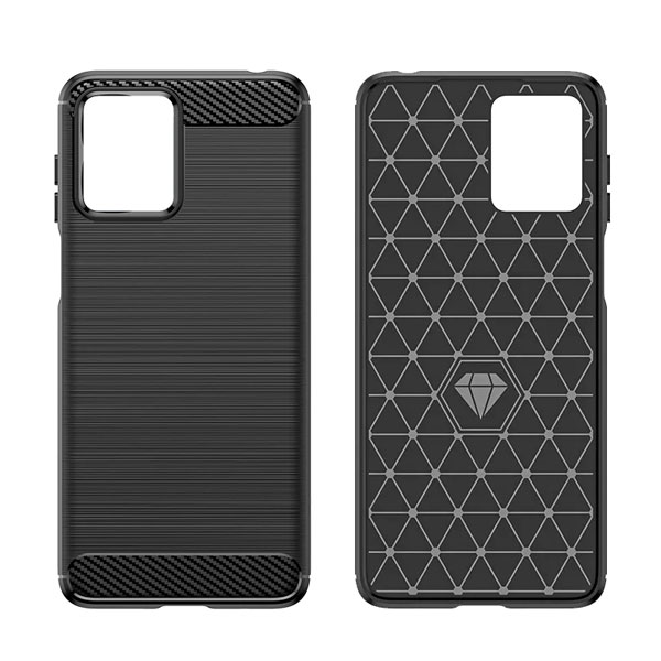 قاب فیبر کربنی موتورولا Motorola Moto G14 Rugged Armor Fiber Carbon