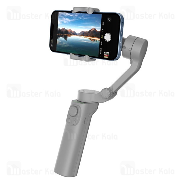 گیمبال و استبلایزر موبایل پرودو Porodo 3-Axis Gimbal Stabilizer P5 PD-3AXGMP5 با قابلیت تشخیص چهره