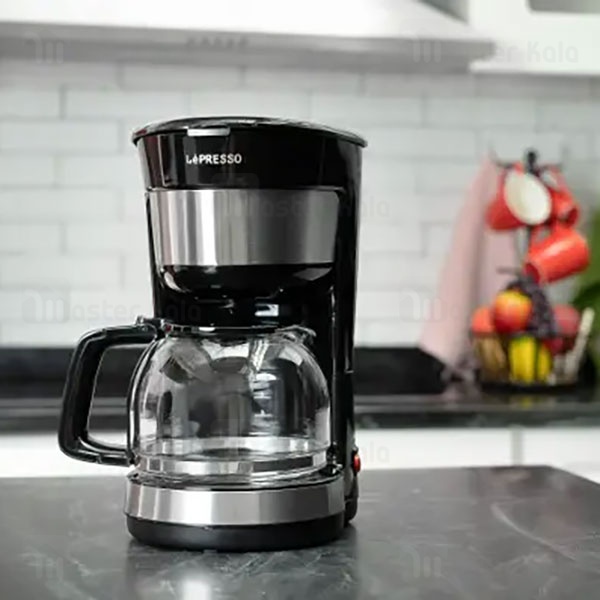 دستگاه قهوه‌ ساز لپرسو LePresso DRIP COFFEE MAKER LPDCMBK ظرفیت 1.25 لیتر