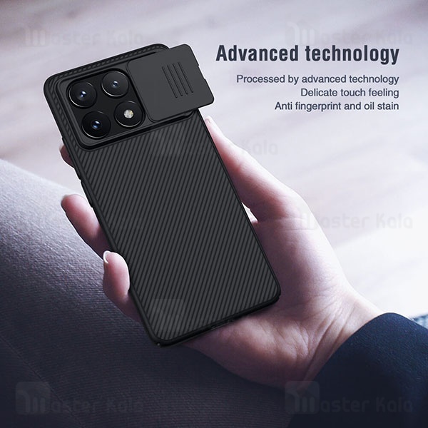 قاب محافظ Xiaomi Poco X6 Pro 5G / Redmi K70E Nillkin CamShield Case دارای محافظ دوربین