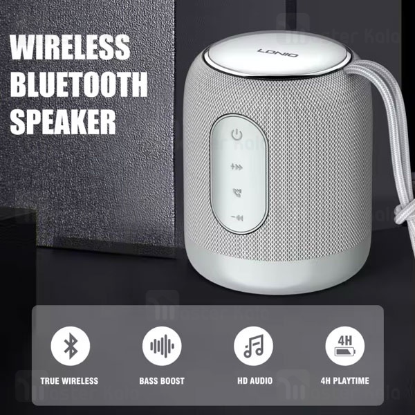 اسپیکر بلوتوث الدینیو Ldnio Bluetooth Speaker BTS12 توان 5 وات رم خور