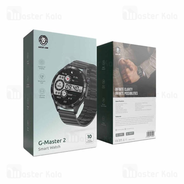 ساعت هوشمند گرین لاین Green Lion G-Master 2 GNGMSTR2SW