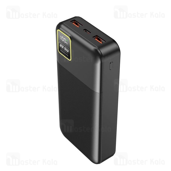 پاوربانک 20000 پرودو Porodo Blue Quick Charge Power Bank PB-22WPB20K توان 22.5 وات