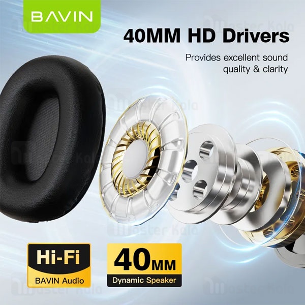 هدفون بلوتوث باوین Bavin BH-51
