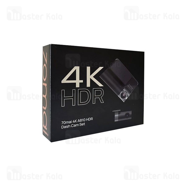 دوربین خودرو شیائومی Xiaomi 70mai 4K A810 HDR Dash Cam Set همراه دوربین عقب