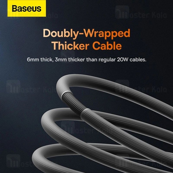کابل لایتنینگ به Type-C بیسوس Baseus Coolplay Series CAKW000001 طول 1 متر توان 27 وات