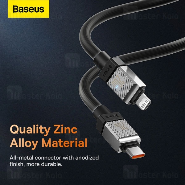 کابل لایتنینگ به Type-C بیسوس Baseus Coolplay Series CAKW000001 طول 1 متر توان 27 وات