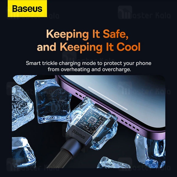 کابل لایتنینگ به Type-C بیسوس Baseus Coolplay Series CAKW000001 طول 1 متر توان 27 وات