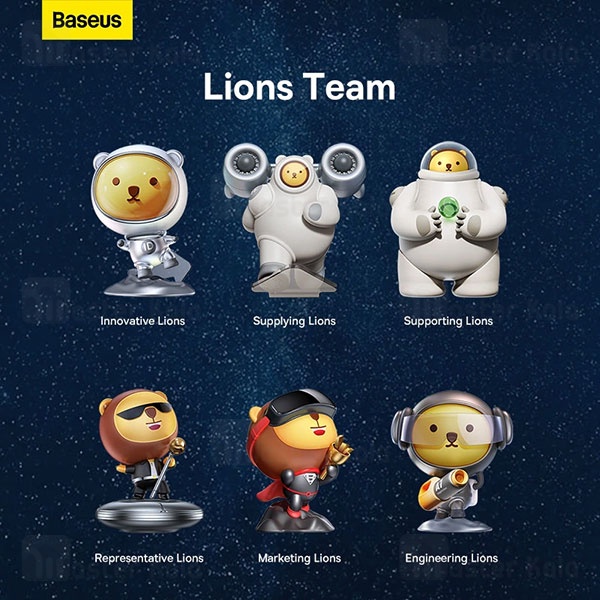 اکشن فیگور بیسوس Baseus Lions Team Blind Box 