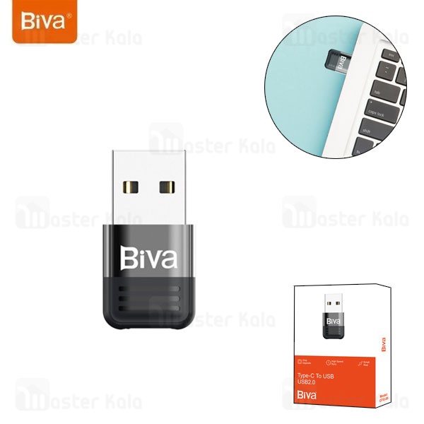 تبدیل USB به Type-c بیوا Biva OTG-05