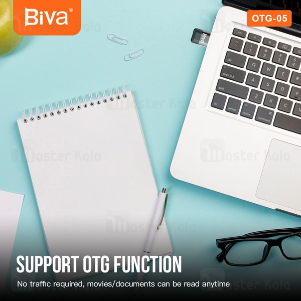 تبدیل USB به Type-c بیوا Biva OTG-05