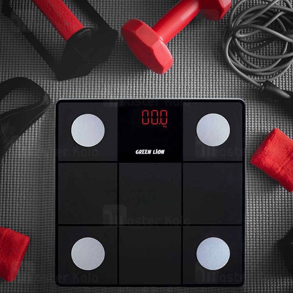 ترازو هوشمند گرین لاین Green lion Smart Body Scale GNSFSCLEBK