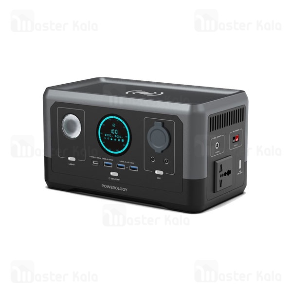 پاوربانک 76800 پاورولوژی Powerology Portable Generator PPBCHA40 توان 300 وات