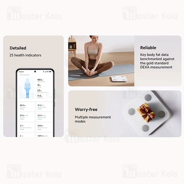 ترازو هوشمند شیائومی Xiaomi S400 Body Composition Scale MJTZC01YM