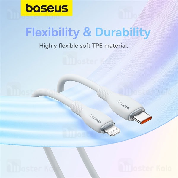 کابل لایتنینگ به Type-C بیسوس Baseus CB000053 Pudding Series P10355701221 طول 1.2 متر توان 20 وات