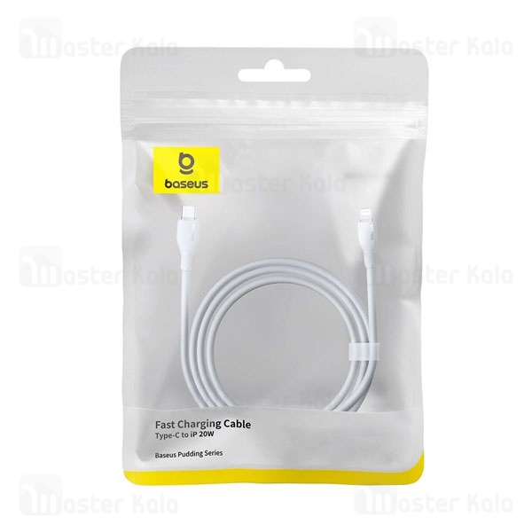 کابل لایتنینگ به Type-C بیسوس Baseus CB000053 Pudding Series P10355701221 طول 1.2 متر توان 20 وات