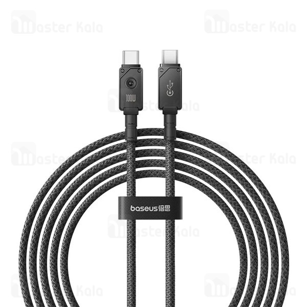 کابل Type-C به Type-C بیسوس Baseus CB000051 Aramid Fiber Braiding Unbreakble P10355800111 طول 1 متر توان 100 وات