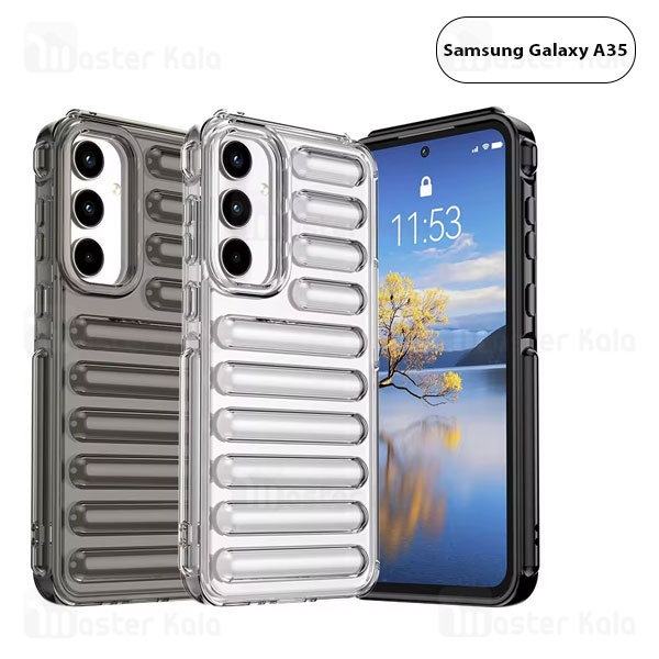 قاب کپسولی ضد ضربه سامسونگ Samsung Galaxy A35 TPU Capsule Shockproof