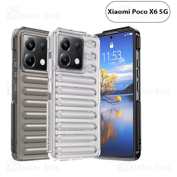 قاب کپسولی ضد ضربه شیائومی Xiaomi Poco X6 5G TPU Capsule Shockproof