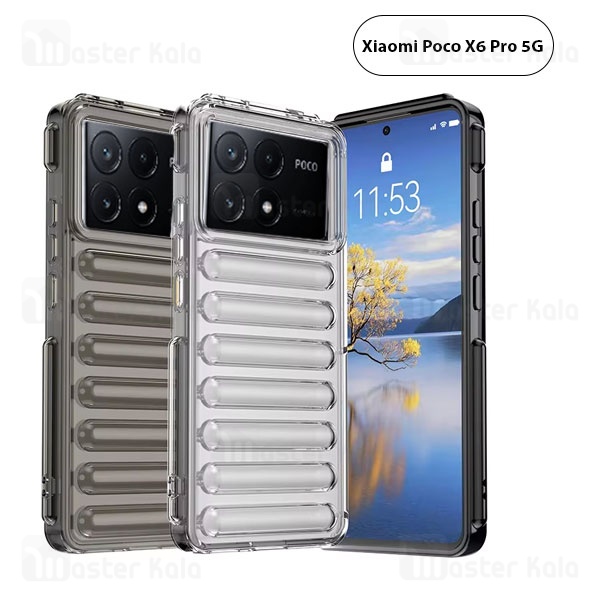 قاب کپسولی ضد ضربه شیائومی Xiaomi Poco X6 Pro Pro 5G TPU Capsule Shockproof