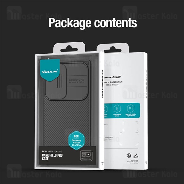 قاب محافظ مگنتی Samsung Galaxy S24 Ultra Nillkin CamShield Pro Magnetic Case دارای محافظ دوربین