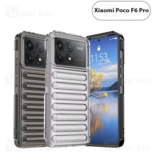 قاب کپسولی ضد ضربه شیائومی Xiaomi Poco F6 Pro Pro TPU Capsule Shockproof