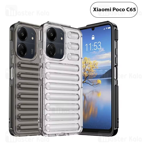 قاب کپسولی ضد ضربه شیائومی Xiaomi Poco C65 TPU Capsule Shockproof