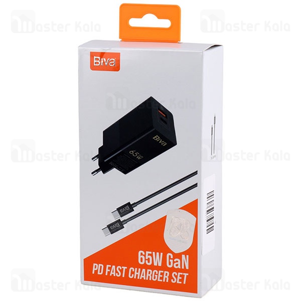 شارژر دیواری بیوا Biva HC-16 GaN توان 65 وات 