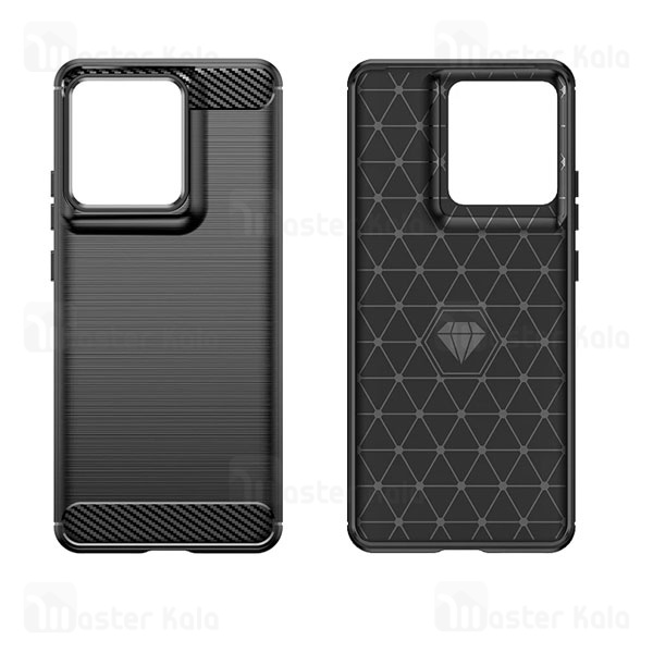 قاب فیبر کربنی موتورولا Motorola Edge 50 Pro Rugged Armor Fiber Carbon