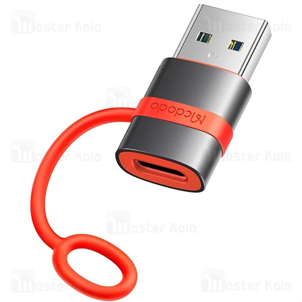 تبدیل USB-A 3.0 به تایپ سی مک دودو Mcdodo OT-3800 Silicone Hook 