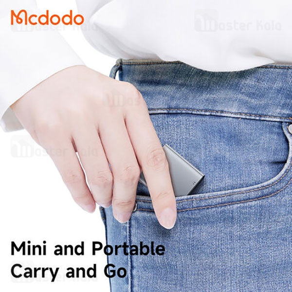 تبدیل Type C اتصال همزمان هندزفری و شارژر Mcdodo CA-5050 Audio Adapter Type C توان 60 وات