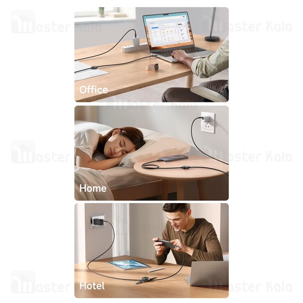کابل Type-C به Type-C و شارژر اپل واچ مک دودو Mcdodo CA-258 طول 1.5 متر توان 60 واتکابل Type-C به Type-C و شارژر اپل واچ مک دودو Mcdodo CA-258 طول 1.5 متر توان 60 وات