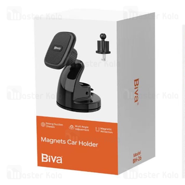 هولدر چندکاره بیوا Biva BH-26 Magnets Car Holder مگنتی