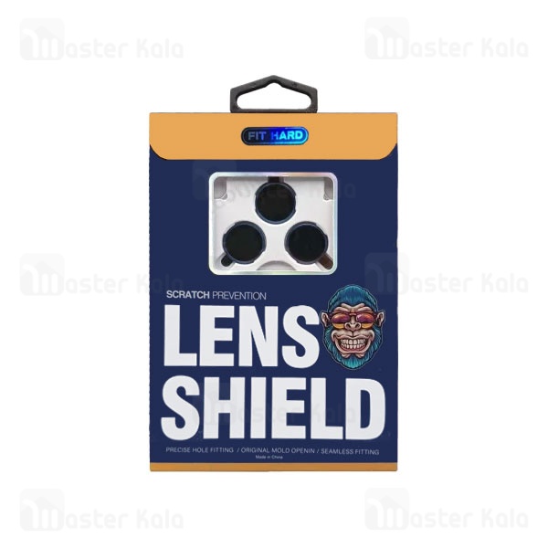 پک 3تایی محافظ لنز فلزی دوربین مانکی Apple iPhone 16 Pro Monkey Lens Shield