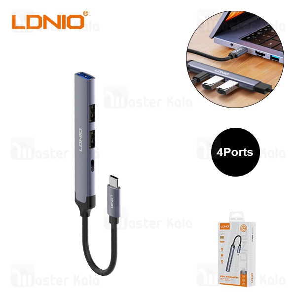 هاب 4 پورت الدینیو LDNIO DS-34C