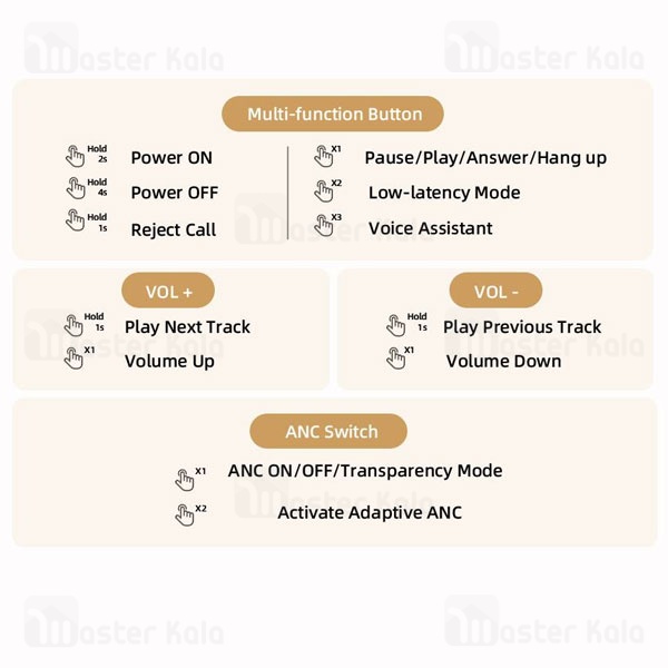 هدفون بلوتوث کیو سی وای QCY H3 Pro