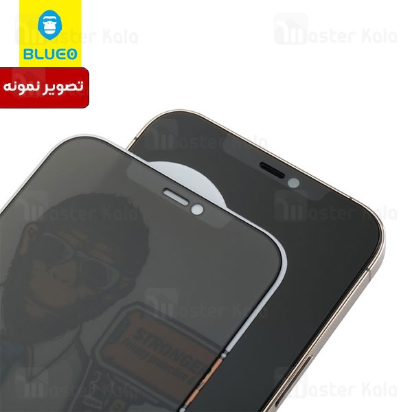 گلس حریم شخصی تمام صفحه تمام چسب Apple iPhone 13 Pro Max / iPhone 14 Plus Blueo Privacy Glass