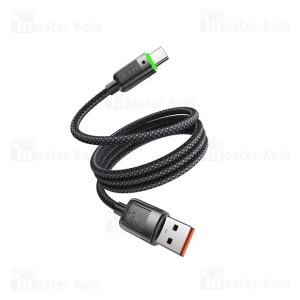 کابل فنری Type-c به USB مک دودو Mcdodo CA-565 جریان 6 آمپر طول 1.2 متر
