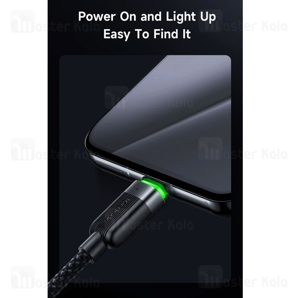 کابل فنری Type-c به USB مک دودو Mcdodo CA-565 جریان 6 آمپر طول 1.2 متر