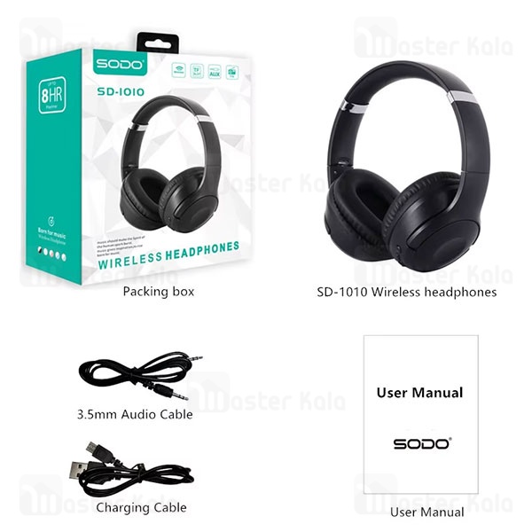 هدفون بلوتوث سودو Sodo SD-1010 رم خور