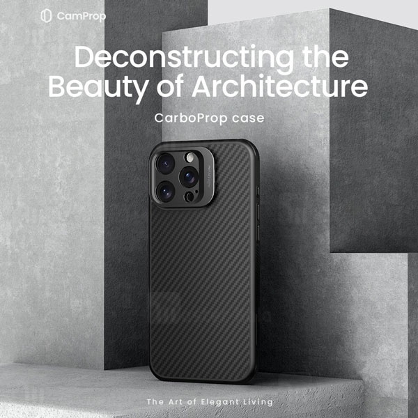 قاب محافظ مگنتی نیلکین iPhone 16 Pro Nillkin CarboProp Magnetic Case دارای محافظ دوربین