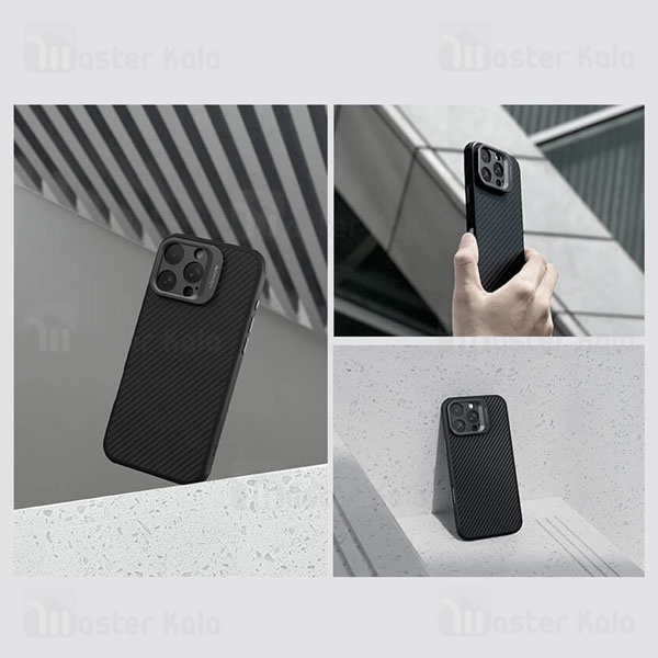 قاب محافظ مگنتی نیلکین iPhone 16 Pro Nillkin CarboProp Magnetic Case دارای محافظ دوربین