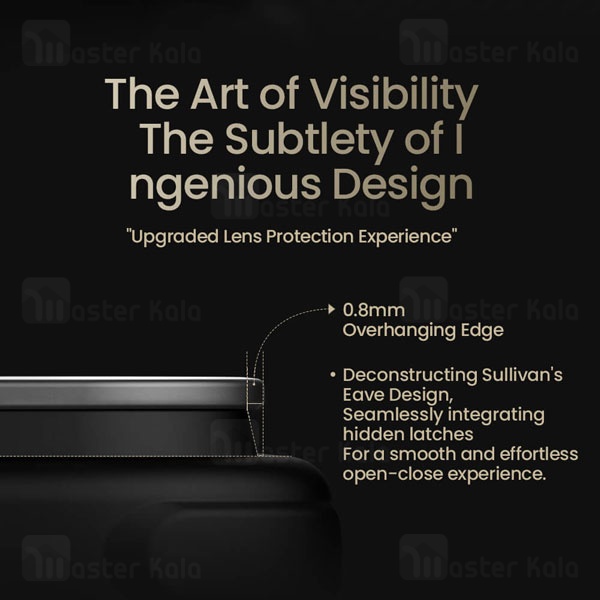 قاب محافظ مگنتی نیلکین iPhone 16 Pro Nillkin CarboProp Magnetic Case دارای محافظ دوربین