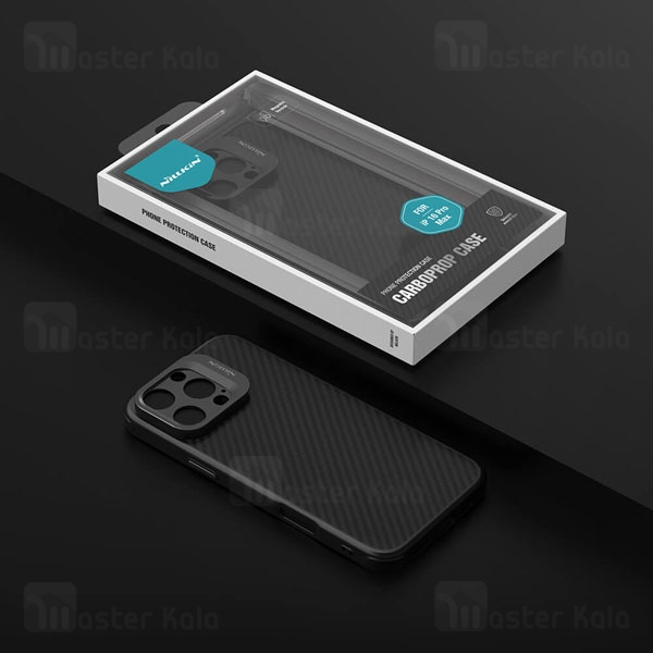 قاب محافظ مگنتی نیلکین iPhone 16 Pro Nillkin CarboProp Magnetic Case دارای محافظ دوربین
