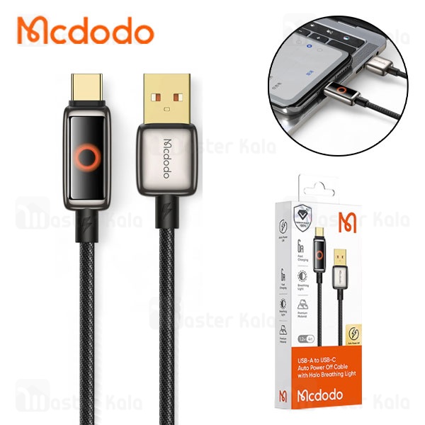کابل Type-C مک دودو Mcdodo CA-6650 طول 1.2 متر توان 100 وات