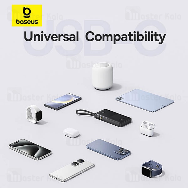 پاوربانک 10000 بیسوس Baseus Bipow 2 P10077101113 توان 20 وات