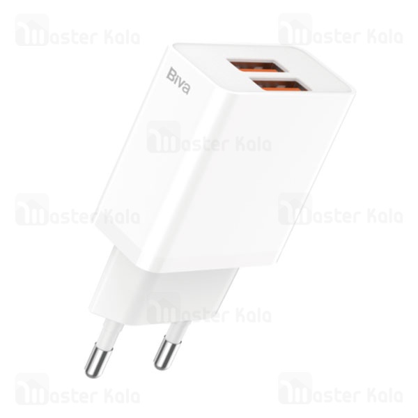 شارژر دیواری بیوا Biva HC-43 2USB Charger توان 12 وات