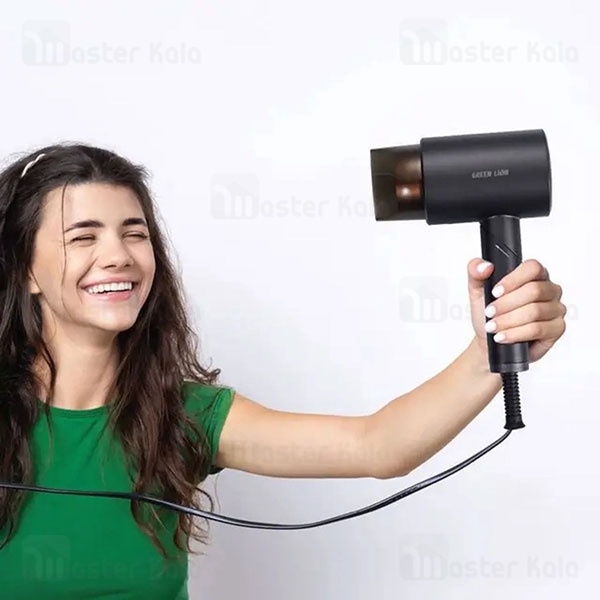 سشوار گرین لاین Green Lion Foldable Hair Dryer Lite توان 1200 وات قابلیت تاشو