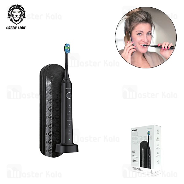 مسواک برقی گرین لاین Green Lion Smart Toothbrush GNSMBRSHBK