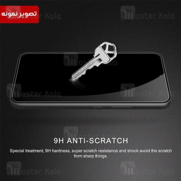 گلس تمام صفحه تمام چسب Xiaomi Redmi 12 / Redmi Note 12R / Poco M6 Pro 5G Monkey Anti Static Glass